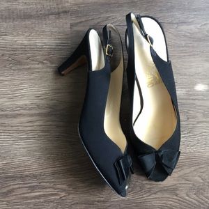 Salvatore Ferragamo Satin Heels
